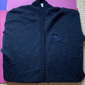 Abercrombie navy cardigan